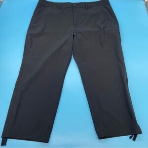 Eddie Bauer Stretch Ripstop Crop Pants with Side Zipper Cargo Pocket Pants 16